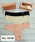 Pack x3 culotte less básico algodón y lycra