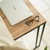 Mesa Arrime Auxiliar Melamina Hierro - comprar online