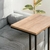 Mesa Arrime Auxiliar Melamina Hierro - Janu Home