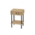 Mesa De Luz Melamina Hierro 1 Cajón - tienda online