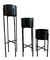 Porta Maceta Hierro/Chapa Redondo 80,60,40 Cm Pack X 3 - tienda online