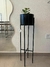Porta Maceta Hierro y Chapa Redondo 80 cm Pack x 2 - comprar online