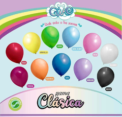Bolsa de 100 globos látex de 5 pulgadas #5 (Gama Clásica)