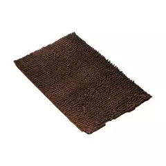 PIE DE BAÑO SHAGGY CAMPOMAYO - COLORES LISOS - PELITOS COD.015 - BLANCO BELL