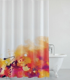 CORTINA PARA BAÑO DE TELA