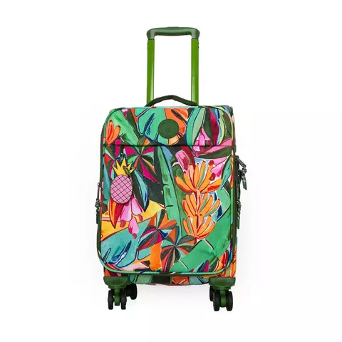 Mala Farm Me Leva (P) - Folhagem de Banana - comprar online