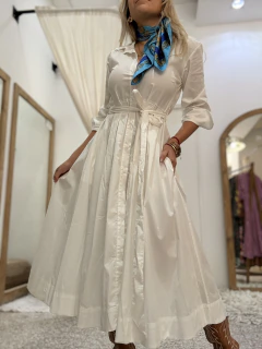Camisero Poplin Blanco