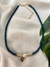 Kit de Colar Fani Azul Marinho e Verde Militar
