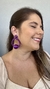 Brinco Ilha Bela Roxo