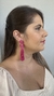 Brinco Ipanema Rosa - Tatiana Vaz Acessórios
