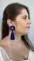 Brinco Maresias Azul Royal - Tatiana Vaz Acessórios