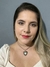 Colar 2 em 1 Jack Prateado e Bege