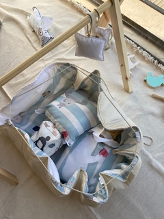 Gimnasio con playmat redondo (a pedido, con diseño a elección) - Algo de Mi - Bebés