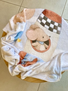 Manta de polar - ratoncito espacial - comprar online