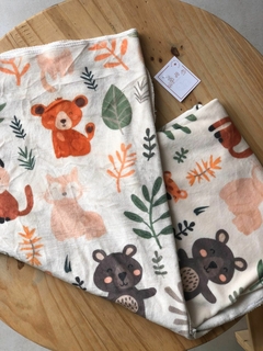 Imagen de Manta de plush - animalitos