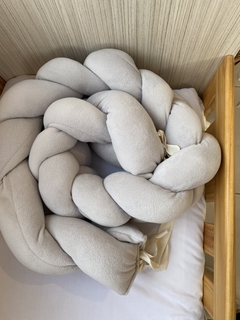 Chichonera trenzada | gris - comprar online
