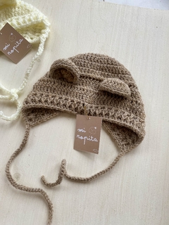 Gorro tejido osito - comprar online