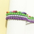 Conjunto com 4 Pulseiras de Bolinhas - Verde, Lilás e Roxo - comprar online