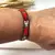 Pulseira Chan Luu Vermelha com Transparente, Branco e Vinho - comprar online