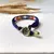 Pulseira Chan Luu Azul com Branco Vermelho e Caramelo na internet