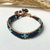 Pulseira Chan Luu Azul Escuro com Azul Claro
