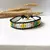 Pulseira Chan Luu Branca com Amarelo, Verde e Bege
