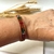 Pulseira Chan Luu Caramelo com Vermelho Tansparente e Verde - comprar online