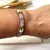 Pulseira Chan Luu Rosa com Cinza Branco e Verde - comprar online
