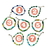 Pulseira de Pedras Verde e Azul - comprar online