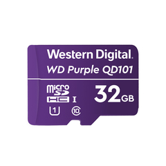 Cartão de Memória WD Purple 32GB MicroSD 16TBW