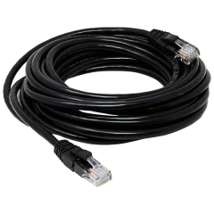 Cabo de Rede RJ-45 10M CAT5e Preto PlusCable PC-ETHU100BK
