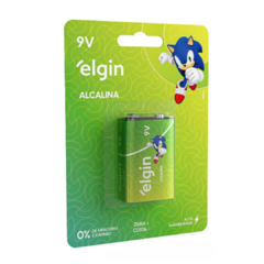 Bateria 9V 1UND Elgin