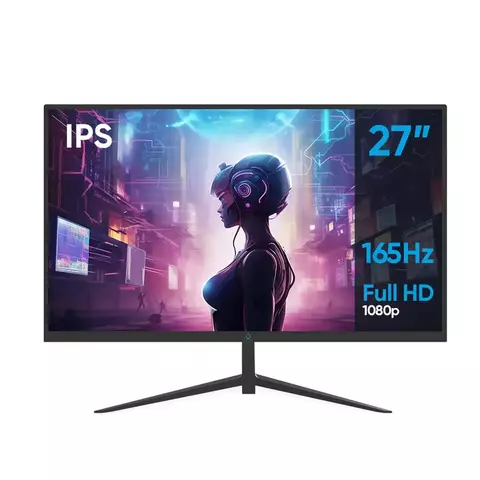 Monitor Gamer OX Photon 27" Led, Full HD, 165Hz, 5ms, IPS, Freesync, OverDrive, Low Blue Light, Flicker-Free, Vesa, HDMI/DP