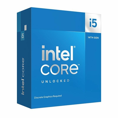 Processador Intel Core i5 14600KF 3.50GHz (5.30GHz Max Turbo) 14N/20T 24MB Cache LGA 1700 (sem vídeo)(sem cooler box) - BX8071514600KF