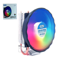 Air Cooler Knup KP-VR330 120mm Led Rainbow Intel/AMD LGA1700/1366 | AM5 HeatPipe: 2 (6mm) TDP: 90W - KP-VR330 - comprar online