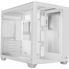 Gabinete Gamer Aerocool Dryft White *Sem Fan Led* - Micro-ATX e Mini-ITX