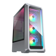 Gabinete Gamer Cougar Archon 2 White *Com 3 Fans Led Rgb Controlável* - ATX, Micro-ATX e Mini-ITX