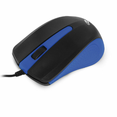 Mouse Office C3Tech MS-20BL Black/Blue 1.000DPI