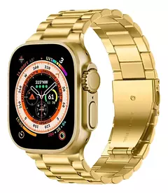 Smartwatch M9 Ultra Max Gold 49mm Pulseira Dourado - comprar online