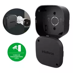 Caixa de Passagem para CFTV Intelbras VBOX 1100 Black