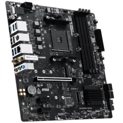 Placa Mãe AM4 B550M-P DDR4 MSI Pro WiFi6e WI-FI/BT/m-ATX - 1 Ano de Garantia + (Garantia Fabricante)