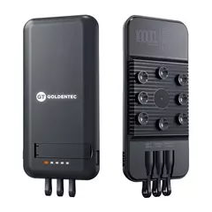 Carregador Portátil por Indução GT 10.000mAh 3 em 1 Cabo (USB-C/MicroUSB/Light) com Ventosa (1 Saídas USB)
