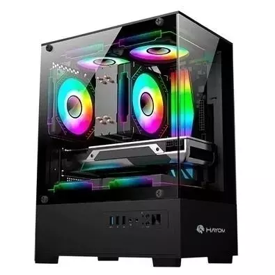 PC Gamer WZ Hayom GB1794, Intel i5-10400F, Ram 16GB (2X8GB) DDR4, SSD 240GB, Fonte 500W 80+ Bronze, Gpu RX 550 4GB