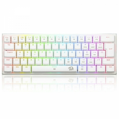 Teclado Mecânico 60% Redragon Anivia White RGB Switch Brown