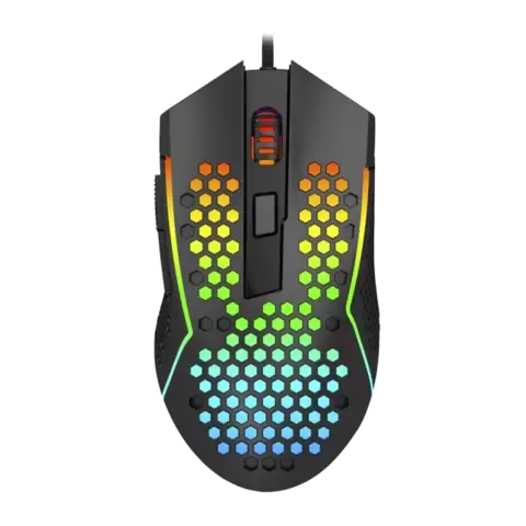 Mouse Gamer Redragon Reaping Black M987-K RGB 6 Botões 12400DPI - comprar online