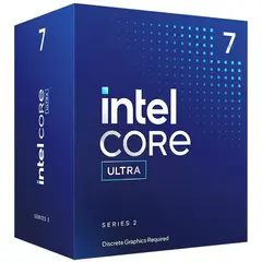 Processador Intel Core Ultra 7 265F Otimizado para IA, 2.4Ghz (5.3Ghz Turbo), Série 2, 20-Cores 20-Threads, LGA 1851, BX80768265F - comprar online