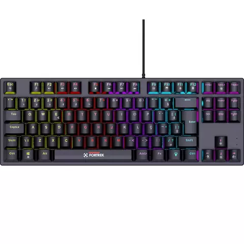 Teclado Mecânico 80% Fortrek Gravity 80 TKL Switch Red