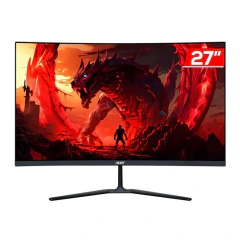 Monitor Gamer Acer Nitro Curvo 27" ED270, Full HD, 240Hz, 1ms, VA, AMD FreeSync, Vesa, *HDMI/HDMI2/DP - UM.HE0AA.011