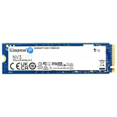 SSD M.2 NVMe 1TB Kingston NV3 PCIe 4.0 Leitura 6000MB/S Gravação 4000MB/S - SNV3S/1000G - 3 Anos de Garantia
