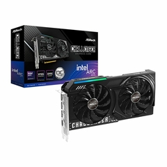 Placa de Vídeo Intel Arc B570 10GB GDDR6 ASRock Challenger OC Dual Fan 160 Bits (3 Displayport, 1 HDMI) - 90-GA5KZZ-00UANF